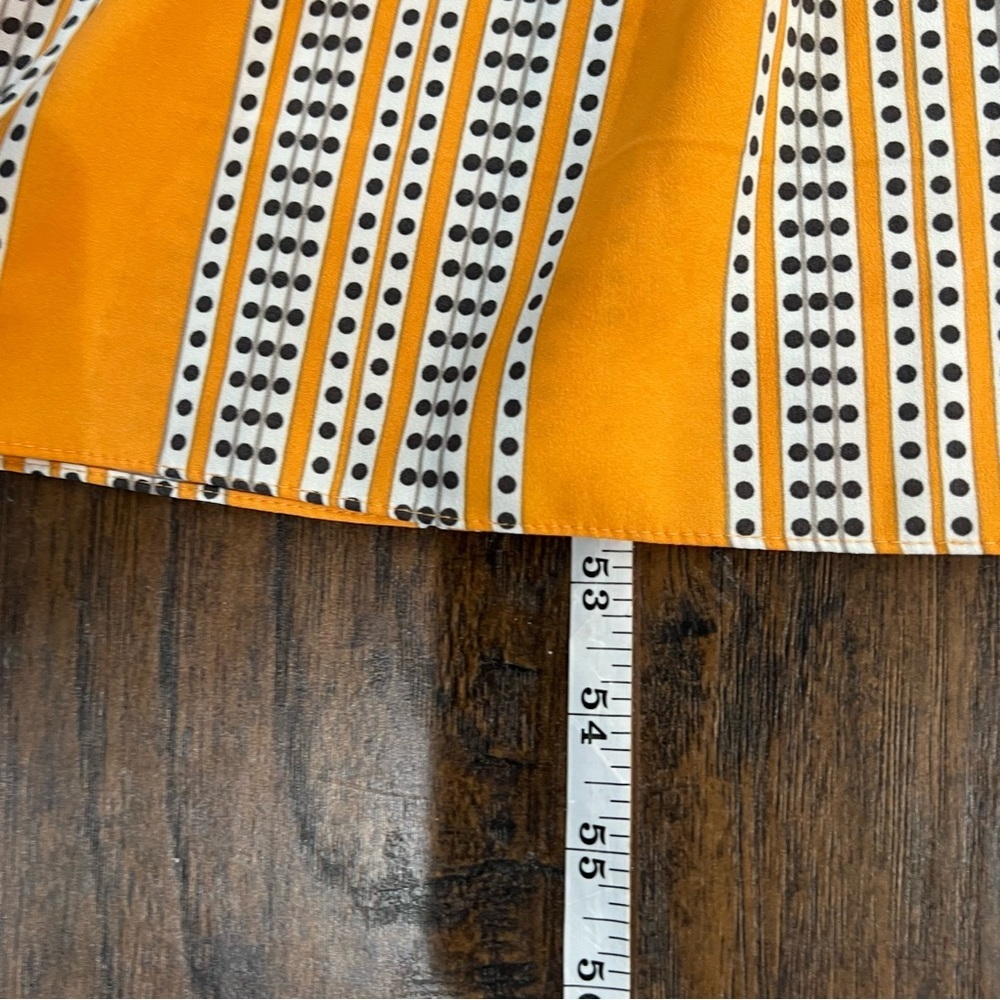 Taylor Yellow and White Puff Sleeve Sundress - Picture 11 of 14